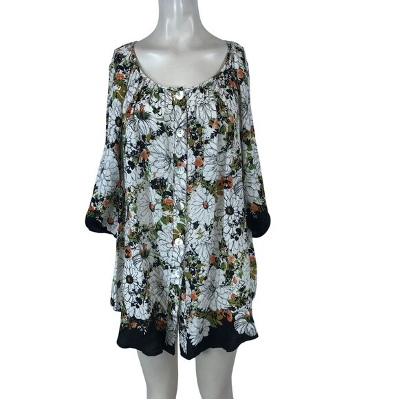 Floral Women's Top - Picture 1 of 5